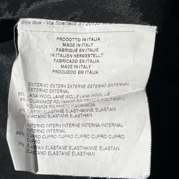 Etro (44 EU) office, light wool dress, office, cocktail, EUC. - Picture 10 of 16